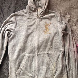 YSL Jacket with hoodie